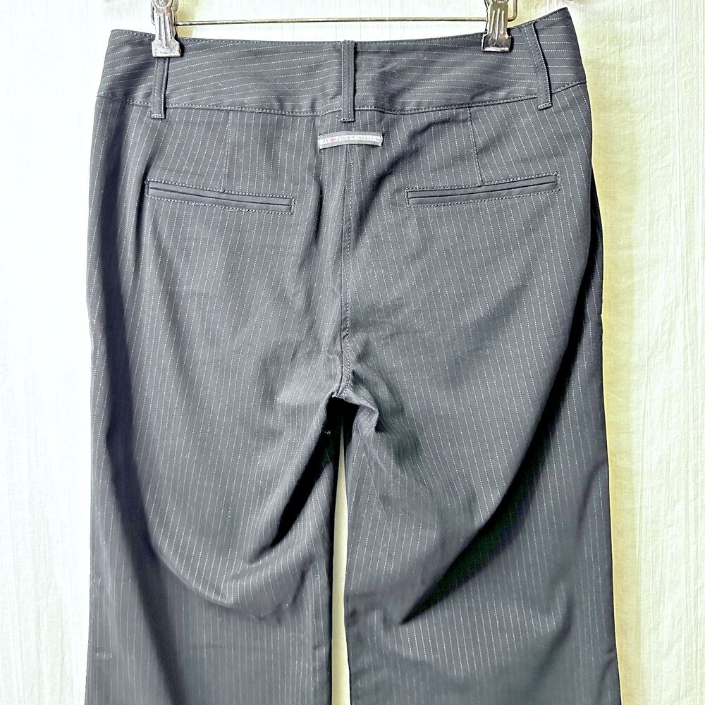 Jean's Paul Gaultier Women's Y2K Black Pinstripe Wide-Leg Cotton Pants Sz 29 New - Picture 6 of 16